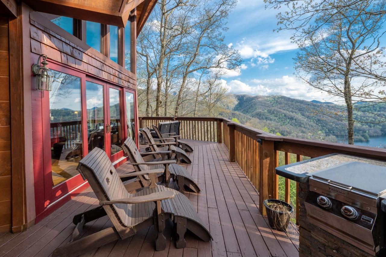 Staynantahala - Smoky Mountain Cabins And Luxury Yurts Aquone Eksteriør billede