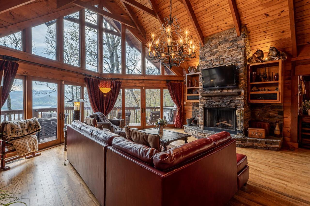 Staynantahala - Smoky Mountain Cabins And Luxury Yurts Aquone Eksteriør billede