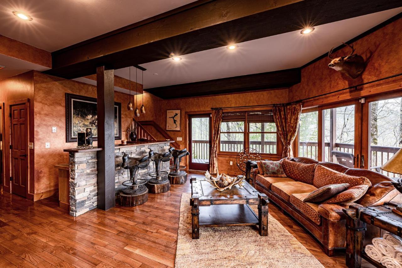 Staynantahala - Smoky Mountain Cabins And Luxury Yurts Aquone Eksteriør billede