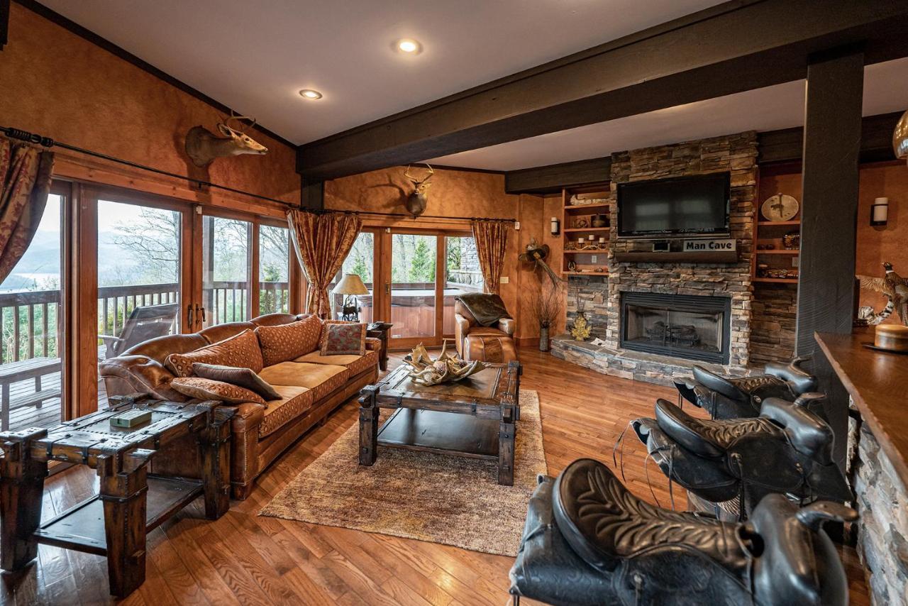 Staynantahala - Smoky Mountain Cabins And Luxury Yurts Aquone Eksteriør billede