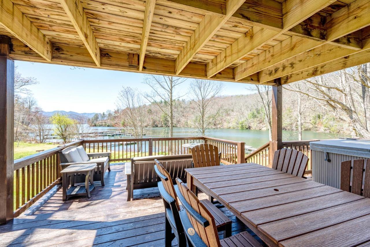 Staynantahala - Smoky Mountain Cabins And Luxury Yurts Aquone Eksteriør billede