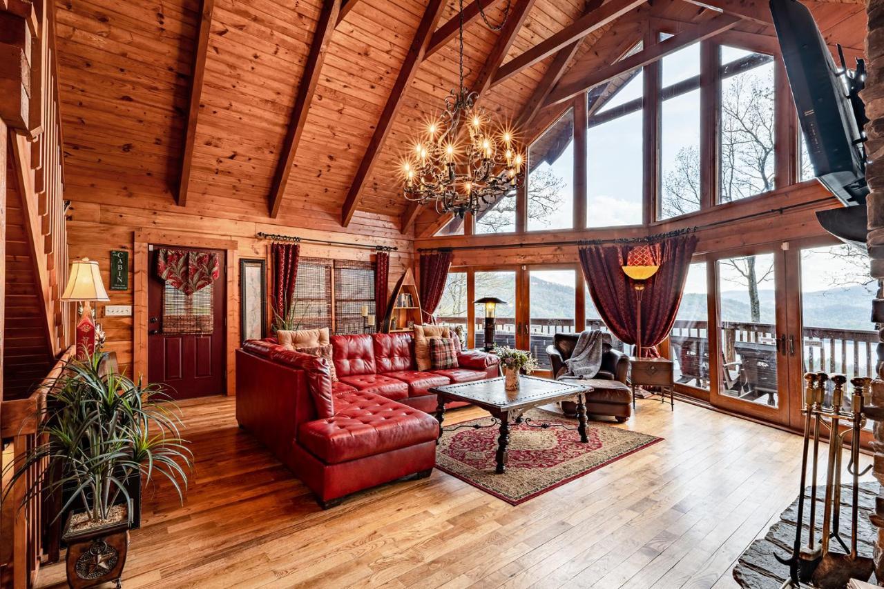Staynantahala - Smoky Mountain Cabins And Luxury Yurts Aquone Eksteriør billede