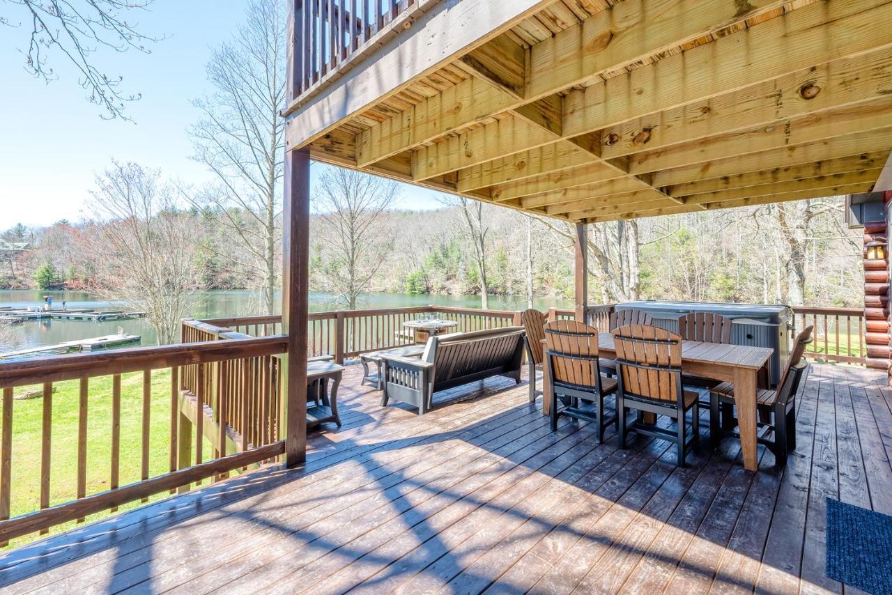 Staynantahala - Smoky Mountain Cabins And Luxury Yurts Aquone Eksteriør billede